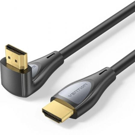 Cable HDMI 2.0 4K Acodado Vention ALQBG/ HDMI Macho - HDMI Macho/ 1.5m/ Negro_0