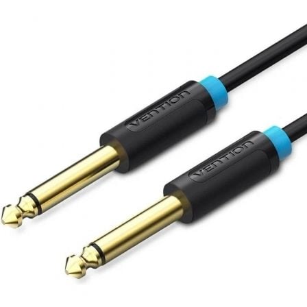 Cable Mono Vention BAABD/ Jack 6.5 Macho - Jack 6.5 Macho/ 50cm/ Negro_0