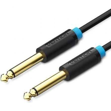 Cable Mono Vention BAABH/ Jack 6.5 Macho - Jack 6.5 Macho/ 2m/ Negro_0
