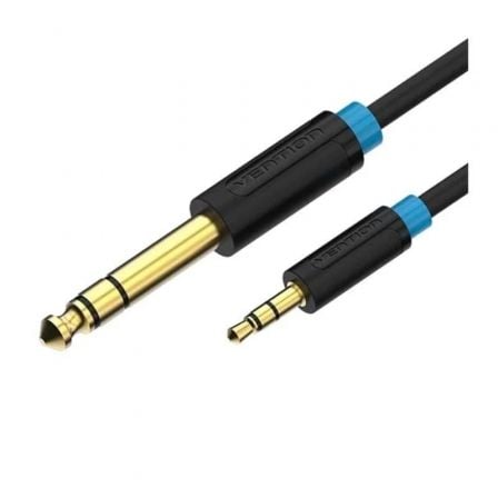 Cable Estéreo Vention BABBD/ Jack 6.5 Macho - Jack 3.5 Macho/ 50cm/ Negro_0