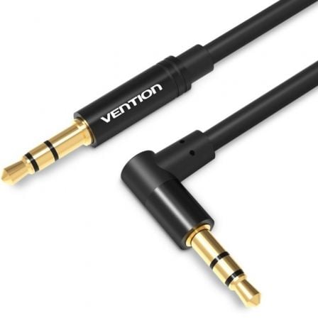 Cable Estéreo Vention BAKBF-T/ Jack 3.5 Macho - Jack 3.5 Macho/ 1m/ Negro_0
