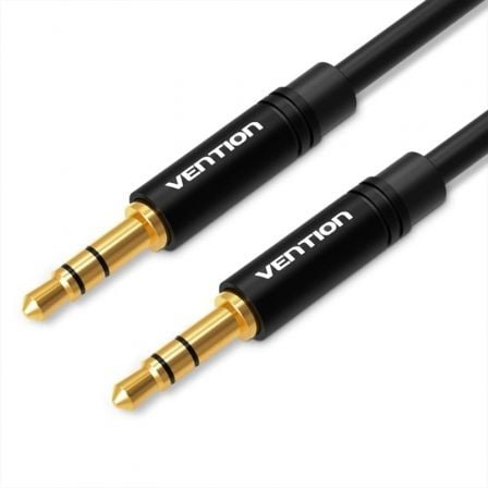 Cable Estéreo Vention BAKBF/ Jack 3.5 Macho - Jack 3.5 Macho/ 1m/ Negro_0