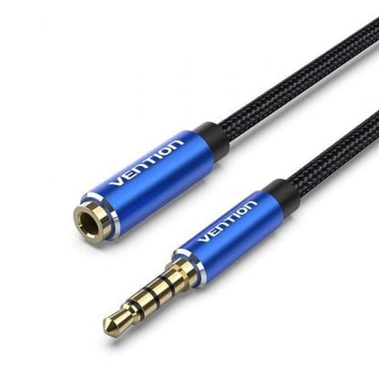 Cable Estéreo Vention BHCLJ/ Jack 3.5 Macho - Jack 3.5 Hembra/ 5m/ Azul_1