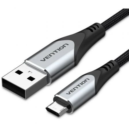 Cable USB 2.0 Vention COCHI/ USB Macho - MicroUSB Macho/ 480Mbps/ 3m/ Negro_0
