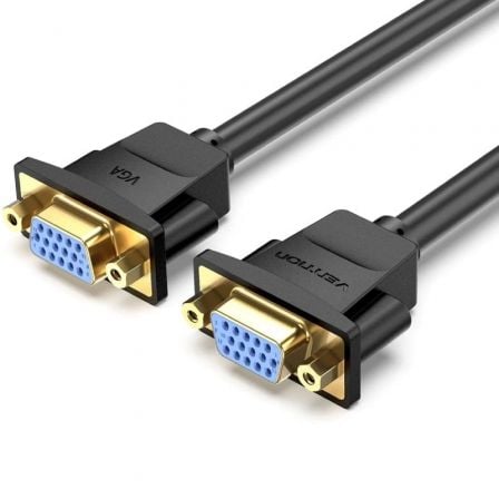 Cable Alargador VGA Vention DAHBF/ VGA Hembra - VGA Hembra/ 1m/ Negro_0