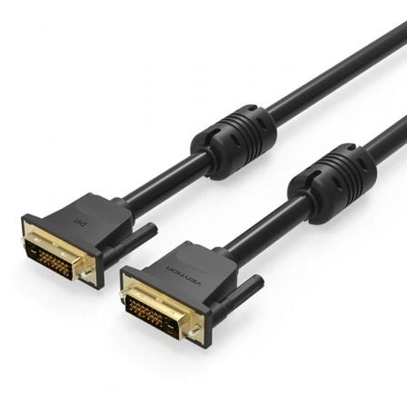 Cabo DVI Vention EAABF / DVI-D Macho - DVI-D Macho / 1m / Preto