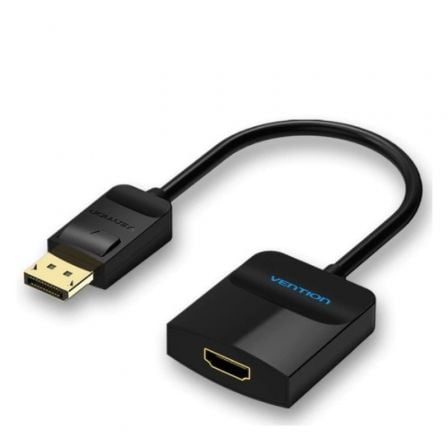 Conversor Vention HBGBB / Displayport Macho - HDMI Fêmea / 15cm / Preto