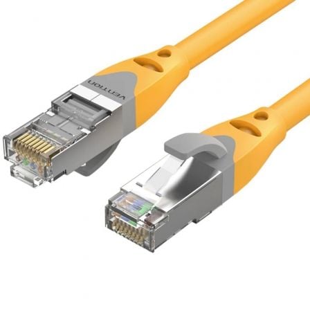 Cable de Red RJ45 SFTP Vention IBHYF Cat.6a/ 1m/ Naranja_0