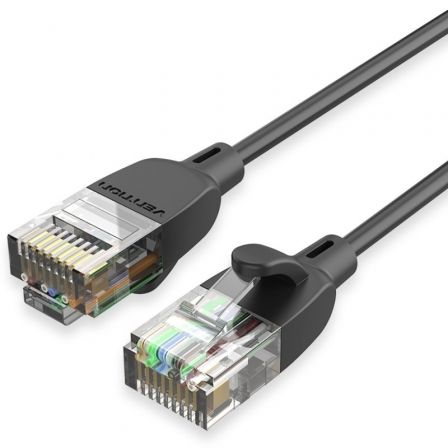 Cable de Red RJ45 UTP Vention IBIBF Cat.6A/ 1m/ Negro_0