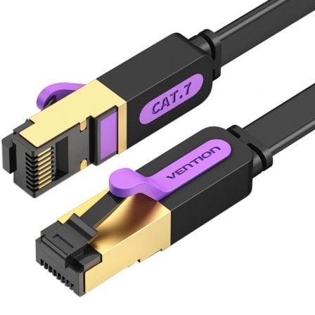 Cable de Red RJ45 SFTP Vention ICDBF Cat7/ 1m/ Negro_0
