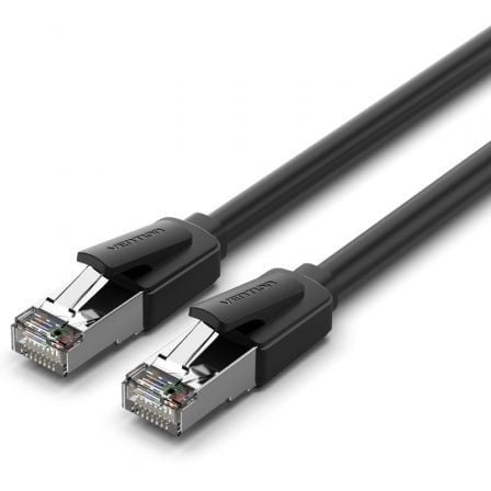 Cable de Red RJ45 UTP 26AWG Vention IKKBJ Cat.8/ Gaming/ 8m/ Negro_0