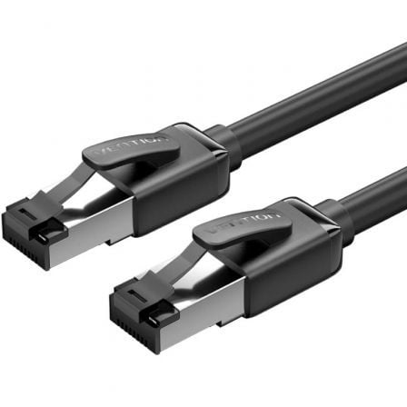Cable de Red RJ45 SFTP Vention IKPBF Cat.8/ 1m/ Negro_0