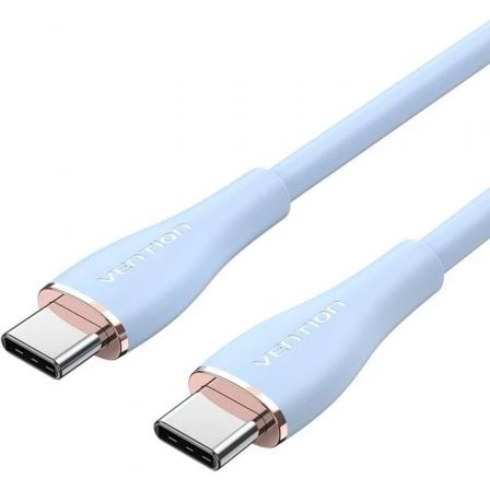 Cable USB 2.0 Tipo-C Vention / Azul / TAWSG / Até 100W / 480Mbps / 1.5m