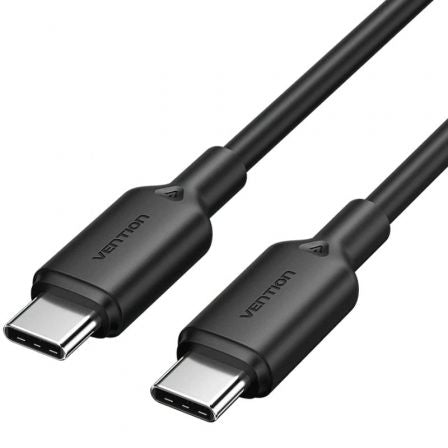 Cabo USB 2.0 Tipo-C Vention / Preto / 3A / 2m / TRCBH