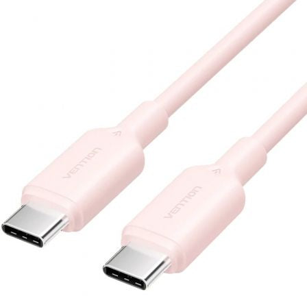 Cabo USB 2.0 Tipo-C Vention / Rosa / 1m / TRCPF / 3A / 60W
