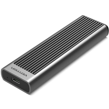 Caja Externa para Disco SSD M.2 NVMe Vention KPKH0/ USB Tipo-C 3.1/ Sin tornillos_0
