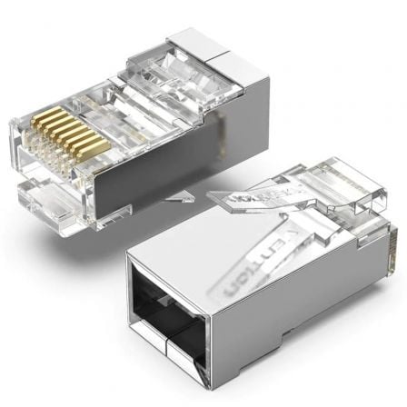 Conector RJ45 IDCR0-10/ Cat.6 FTP/ 10 uds_0