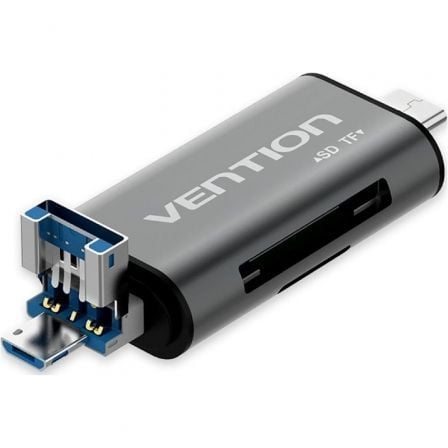 Lector de Tarjetas Externo Vention CCHH0/ USB 3.0_0