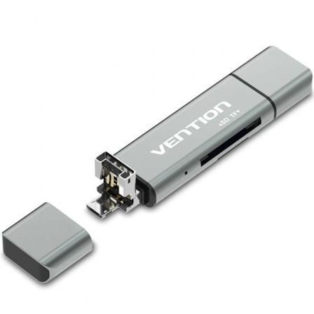 Lector de Tarjetas Externo Vention CCJH0/ USB 2.0_0