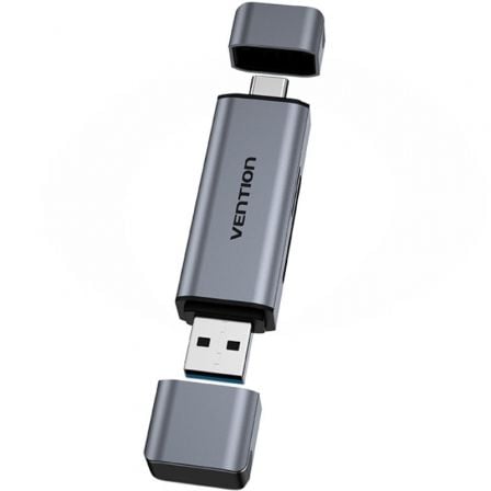 Lector de Tarjetas Externo Vention CLLH0/ USB 3.0/ USB Tipo-C_0