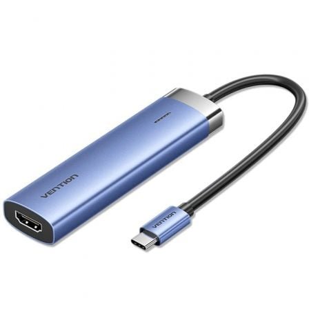 Docking USB Tipo-C Vention TGESB/ 3xUSB/ 1xHDMI/ 1xUSB Tipo-C PD_0