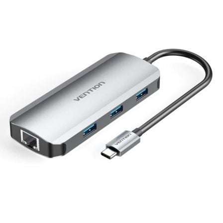 Docking USB Tipo-C Vention TOHHB/ 1xHDMI/ 3xUSB/ 1xRJ45/ 1xUSB Tipo-C PD_0