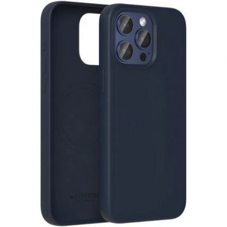 Funda Silicona con Magsafe Vention KUDL0-20/ Compatible con iPhone 13 Mini/ Azul_0