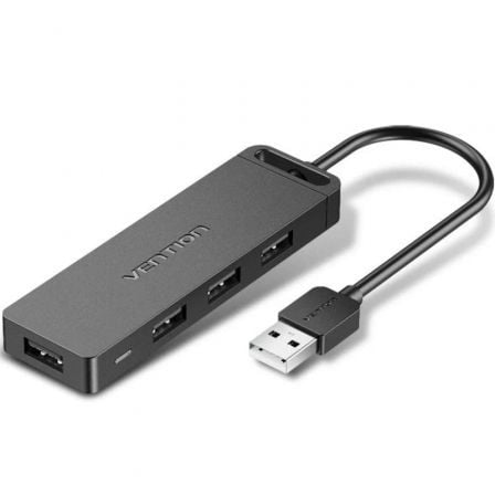 Hub USB 2.0 Vention CHMHB/ 4xUSB/ 1xMicroUSB PD_0