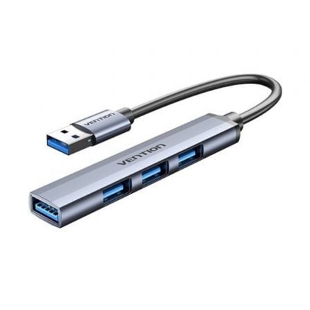 Hub USB 3.0 Vention / 4xUSB / Preto / VEN-HUB_CKOHB