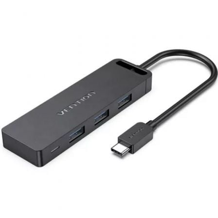 Hub USB Tipo-C Vention TGTBB/ 3xUSB/ 1xUSB Tipo-C/ 1x MicroUSB PD_0