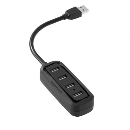 Hub USB Vention / 4xUSB / 50cm / Preto / VAS-J43-B050