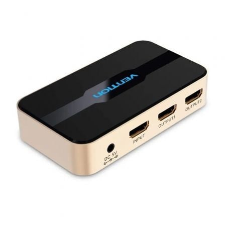 Duplicador HDMI Vention / 2x HDMI Fêmea - HDMI Macho / Preto / ACBG0-EU