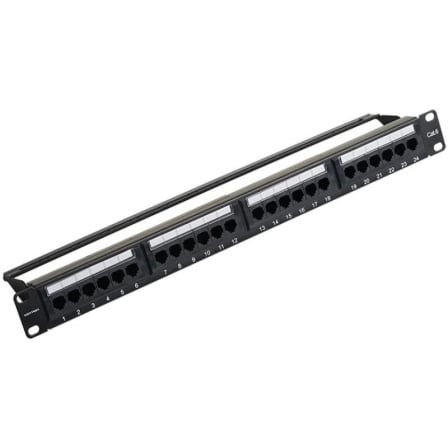 Patch Panel Vention KGCB0/ 24 Puertos/ Cat.6_0