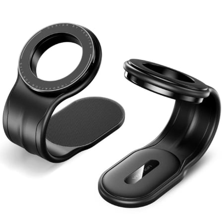 Soporte de Smartphone para Coche Vention KSIB0/ Negro_0