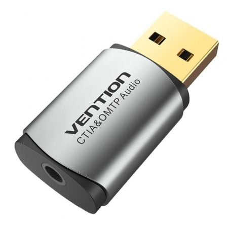 Tarjeta de Sonido Vention CDNH0/ 2.1/ Gris_0