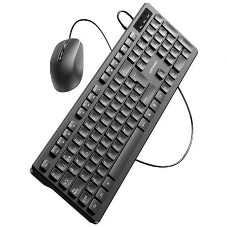 Teclado y Ratón Vention Combo KTCB0-ES/ Negro_0