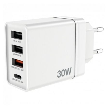 LadegerÃ¤t 30W, 1x USB-C , 3x USB-A_0