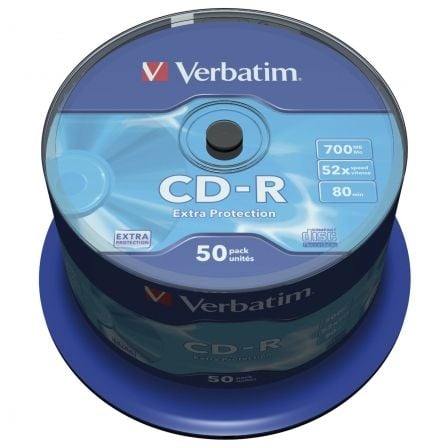 CD-R Verbatim Datalife 52X/ Tarrina-50uds_0