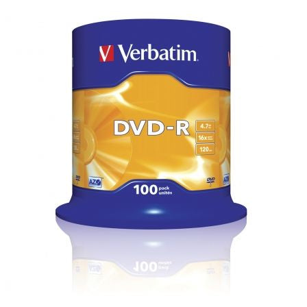 DVD-R Verbatim Advanced AZO 16X/ Tarrina-100uds_0