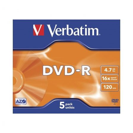 DVD-R Verbatim Advanced AZO 16X/ Caja-5uds_0