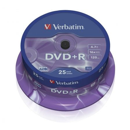 DVD+R Verbatim Advanced AZO 16X/ Tarrina-25uds_0