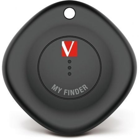 Localizador Verbatim My Finder Bluetooth Tracker MYF-01 compatible con Apple/ Incluye Llavero y Pila/ Negro_0