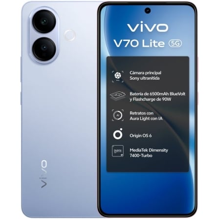 Smartphone Vivo V70 Lite 6GB/ 256GB/ 6.77"/ 5G/ Azul_0