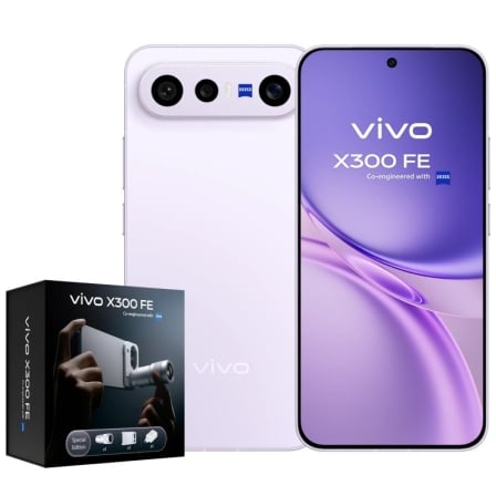 Smartphone Vivo X300 FE 12GB/ 512GB/ 6.31"/ 5G/ Púrpura/ Incluye Extensor Teleobjetivo_0