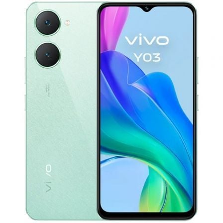 Smartphone Vivo Y03 4GB/ 128GB/ 6.56"/ Verde Gema_0