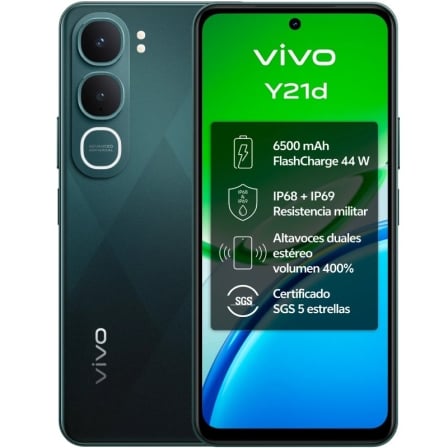 Smartphone Vivo Y21d 4GB/ 128GB/ 6.68"/ Verde_0