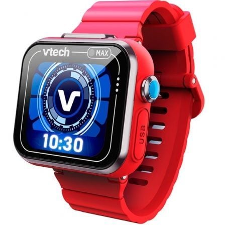 Smartwatch VTech Kidizoom Smartwatch Max/ Notificaciones/ Rojo_0