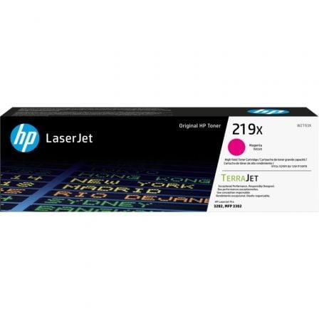 Tóner Original HP nº219X XL Alta Capacidad/ Magenta_0