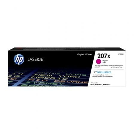Tóner Original HP nº207X XL Alta Capacidad/ Magenta_0