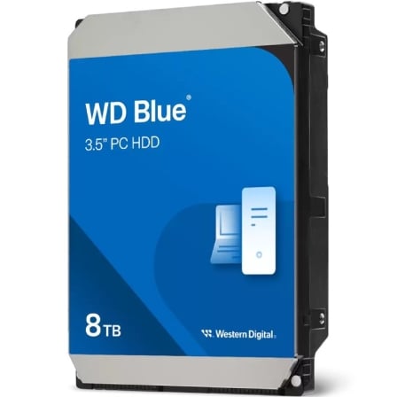 Disco Duro Western Digital WD Blue PC Desktop Hard Drive 8TB/ 3.5"/ SATA III/ 256MB_0